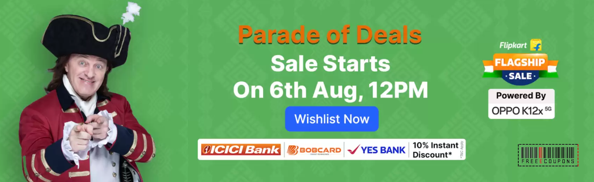 Freeecoupons Flipkart Paradise Sale Offers